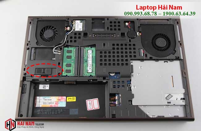 thay pin laptop dell m4800