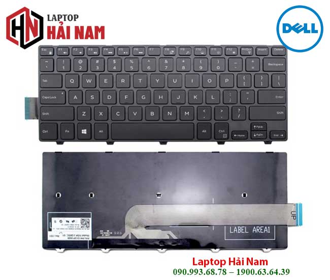 ban phim laptop Dell Inspiron 14 1