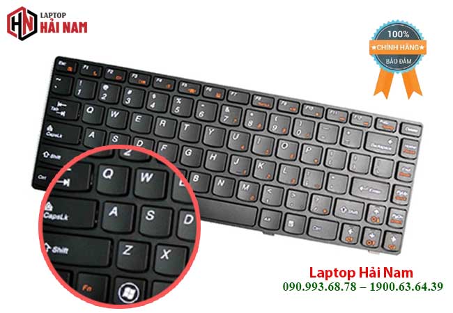 Thay bàn phím laptop Lenovo G480 tương thích bàn phím gốc