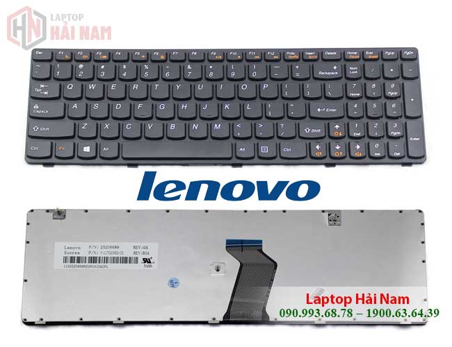 Bàn phím laptop Lenovo có 5 dòng