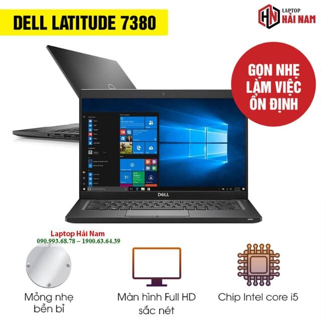 Laptop Dell Latitude 7380 i5 Cũ Giá Rẻ