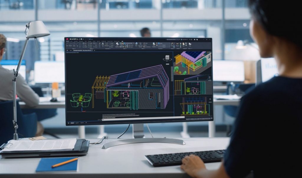 AutoCAD 2026 trong hình giới thiệu của Autodesk