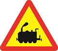 W.211a — Giao nhau với đường sắt không có rào chắn